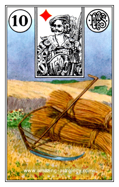 Lenormand Card Meaning - 10 Sytche Card
