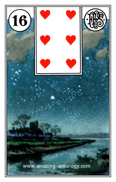 Lenormand Card Meaning - 16 Star Card