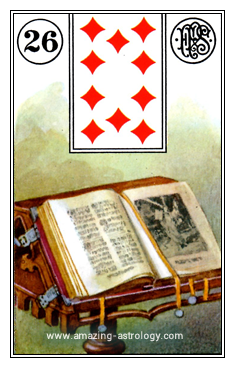 Lenormand Card Meaning - 26 Book Card