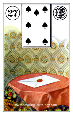 Lenormand Card Meaning - 27 Letter Card