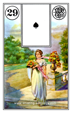 Lenormand Card Meaning - 29 Woman Card