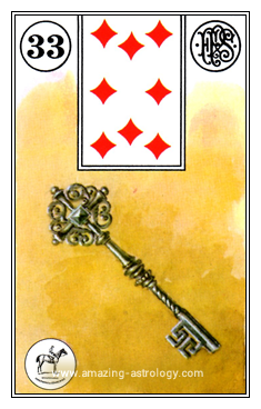 Lenormand Card Meaning - 33 Key Card