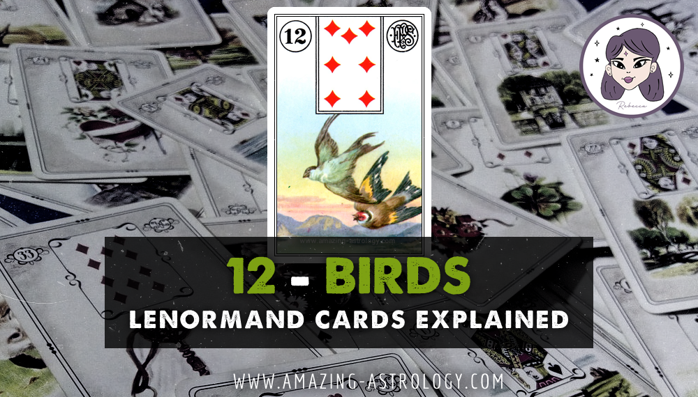 Lenormand Card Meaning - 12 Birds Card
