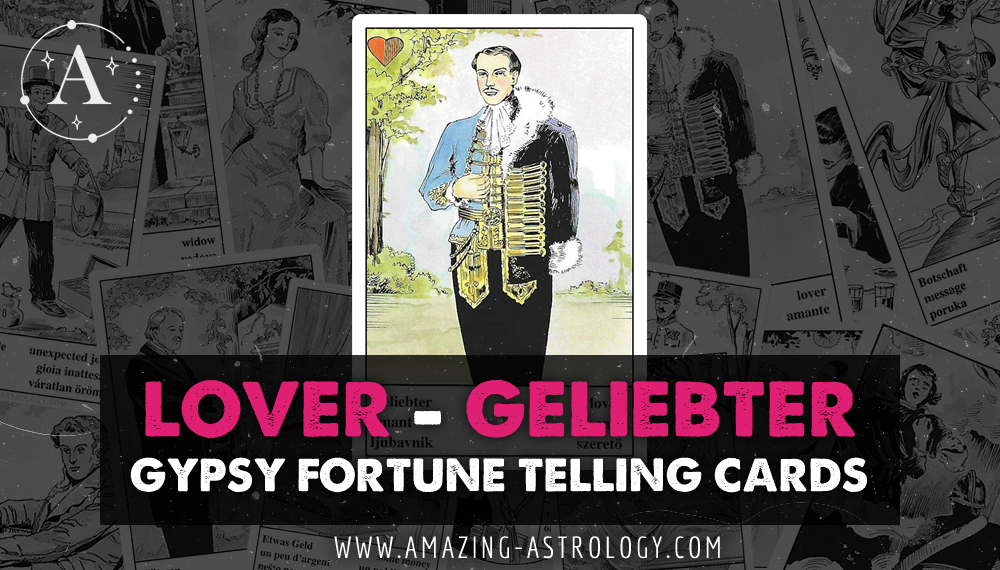 Lover (Geliebter) - Gypsy Fortune Teller Card
