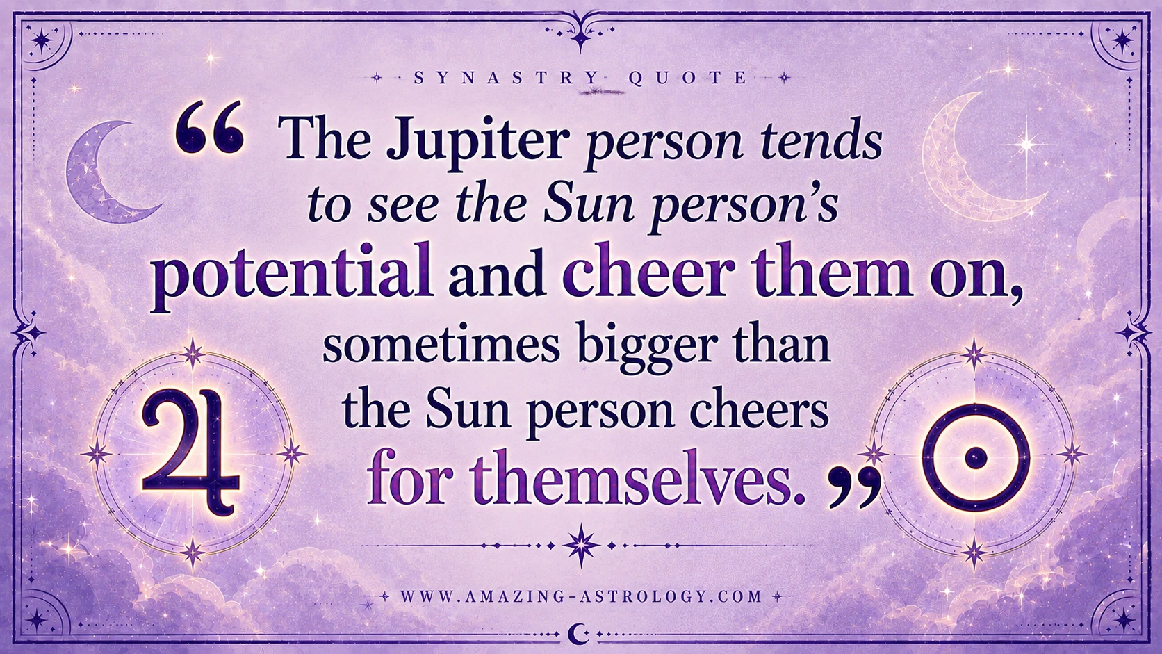 Jupiter Conjunct Venus in Synastry: Why It Feels Like Luck